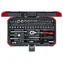 Gedore 3300052 / Ratschen- und Verlängerungsset / 1/4" / 46-tlg