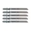 Makita A-85715 Sägeblatt-Set für Holz - B19 65 mm / 12 TPI (5 Stück)