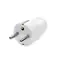Solight P57 Stecker gerade weiß / IP20