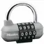 Master Lock 1520EURD / Kombinationsvorhängeschloss horizontal - grau