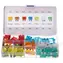 SIXTOL MECHANISCHER SICHERUNGSSATZ 1,5-30A 120 Stück / Satz Flachsicherungen für Autos