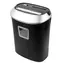Activejet ASH-1201D Aktenvernichter schwarz / 25l / gerader Schnitt 5 x 38 mm / Sicherheit 3 / 12 Blatt