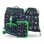 BAAGL 3 SET - Schulset - Airy Minecraft / Rucksack / Federmäppchen / Tasche