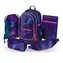 BAAGL SET 5 Core Nova: Rucksack, Federmäppchen, Tasche, Gürteltasche, GRS-Laptoptasche