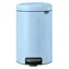 Brabantia Newicon Tretabfallbehälter 12 L hellblau / Durchmesser 25,1 cm / Höhe 41,1 cm