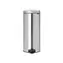 Brabantia Newicon Tretabfallbehälter 30 L mattsilber / Durchmesser 29,3 cm / Höhe 67,9 cm