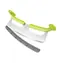 KozyGear KG 18051 Pizzaschneider silbergrün / Edelstahl