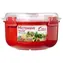 Sistema Mikrowellendose zum Erhitzen von Speisen 915 ml rot
