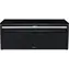 Unverpackt - Brabantia Fall Front Brotkasten 18L schwarz / Edelstahl / 18,7 x 46,5 x 25,0 cm / unverpackt