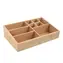 MSV ISALYS Bambus Kosmetik Organizer / 10 Fächer