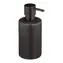 Spirella TUBE-Matt Seifenspender mattschwarz / Keramik / 300 ml
