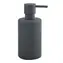 Spirella TUBE-Matt Seifenspender matt dunkelgrau / Keramik / 300 ml
