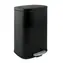 Spirella Akira Tret-Abfalleimer 12 L mattschwarz / Stahl / Soft-Close