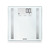 Soehnle Shape Sense Control 200 silber / Personenwaage / LCD-Display / Gewicht & Wasser & Fett / max. 180kg