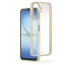 HAMA Frame Schutzhülle für Samsung Galaxy A17/A17 5G, transparent/beige, TPU+PC