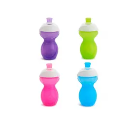 Munchkin - Click Lock Becher mit hochklappbarem Strohhalm - 296ml