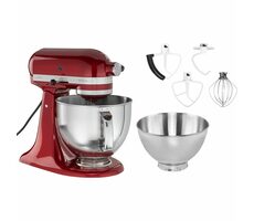 KitchenAid 5KSM175PSECA, rot-metallic