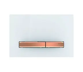 Geberit Sigma50 - Unterputzplatte weiß/rotgold