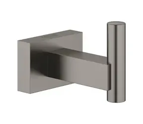 Grohe Essentials Cube - Gebürsteter Haken, hartes Graphite