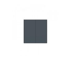 Aqara SMART Wall Switch H1 EU (mit Neutralleiter, Doppelwippe) (WS-EUK04-G) Schalter mit Doppelrelais Grau