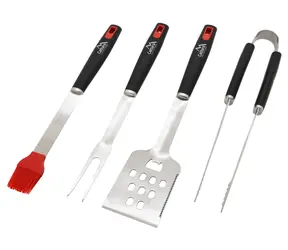 Cattara Grillbesteck INFERNO 4er-Set