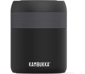 Kambukka Thermoskanne zum Mittagessen 600 ml Bora Mattschwarz