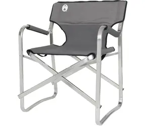 Coleman Aluminium Liegestuhl grau