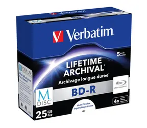 Verbatim BD- R SL 4X 25 GB 5 Stück