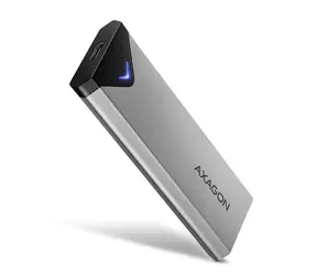 Axagon EEM2-UG2, USB-C 10 Gbit/s - M.2 NVMe SSD Metallbox, Länge 42 bis 80 mm