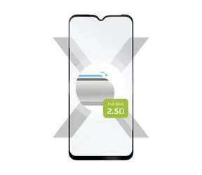 FIXED Full-Cover Schutzglas aus gehärtetem Glas für Samsung Galaxy A14 5G schwarz