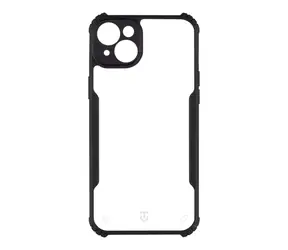 Tactical Quantum Stealth Cover für Apple iPhone 15 PLUS klar-schwarz