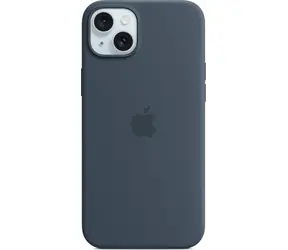 Apple Silikonhülle mit MagSafe für iPhone 15 PLUS Sturmblau