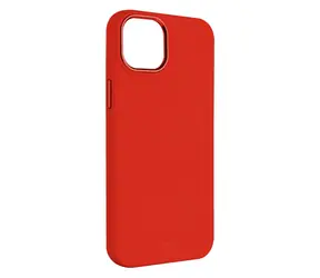 FIXED MagFlow Back Cover mit MagSafe-Unterstützung für Apple iPhone 15 Rot