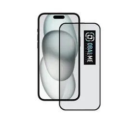 Obal:Me 5D Tempered Glass für Apple iPhone 15 schwarz