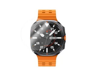 FIXED Schutzglas aus gehärtetem Glas für die Samsung Galaxy Watch 7 Ultra Smartwatch 2 Stück in einer transparenten Verpackung
