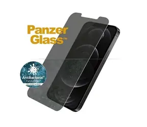 PanzerGlass gehärtetes Glas Privacy Standard Fit AB für Apple iPhone 12/12 Pro klar