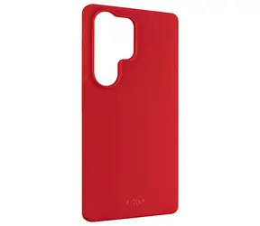 FIXED Rückseite aus gummiertem Cover Story für Samsung Galaxy S25 Ultra rot