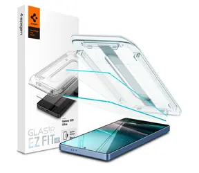 Spigen Glass tR EZ Fit HD gehärtetes Glas für Samsung Galaxy S25 Ultra 2 Stück transparent