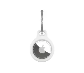 FIXED Silky Silicone Case für Apple AirTag weiß