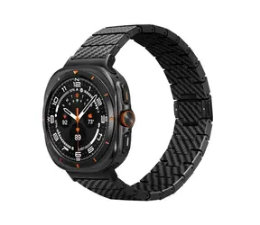 Pitaka Carbon Armband für Samsung Galaxy Watch Ultra schwarz