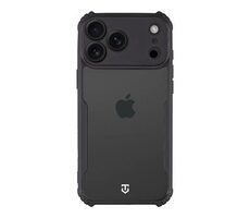 Tactical Quantum Stealth Cover für Apple iPhone 17 Pro Max Klar/Schwarz