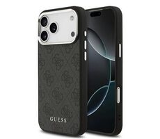 Guess 4G MagSafe Backcover für iPhone 17 Pro Max Schwarz