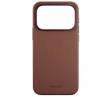 Epico Leather Pro Mag+ Case Cover für iPhone 17 Pro Max Qi2 & MagSafe kompatibel braun
