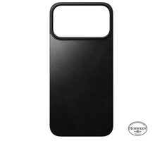 Nomad Magnetic Leather Back Magsafe Backcover für Apple iPhone 17 Pro Max schwarz (Horween)