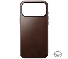 Nomad Modern Leather Case für Apple iPhone 17 Pro Max rustikales Braun (Horween)
