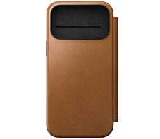 Nomad Modern Leather Folio Case für Apple iPhone 17 Pro Max English Tan