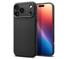 Spigen Liquid Air Backcover für Apple iPhone 17 Pro Max schwarz