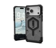 UAG Pathfinder Clear Magsafe Backcover für Apple iPhone 17 Pro Max grau-schwarz