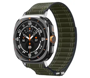 Spigen Stoffarmband (Klettverschluss) für Samsung Galaxy Watch Ultra 47 mm, grün