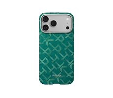 Pitaka Ultra-Slim Monogram Case Schutzhülle für Apple iPhone 17 Pro Max grün